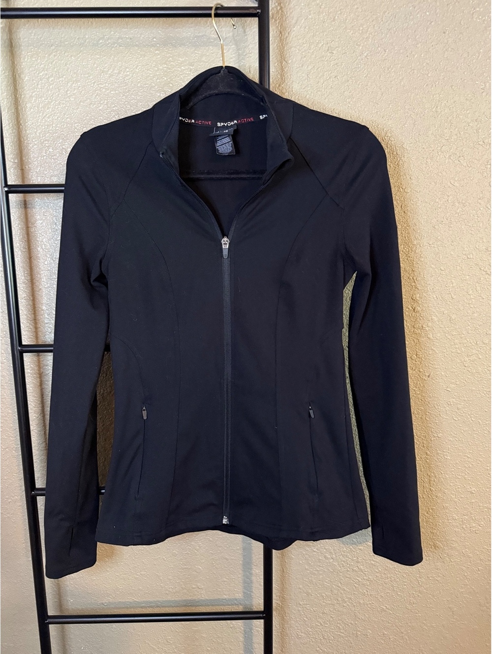 Spyder Active Women's XS Black Full Zip Athletic Jacket